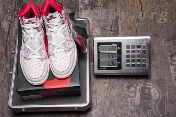 Top Version Air Jordan 1 Retro High Phantom Gym Red 555088-160 - 图片 21