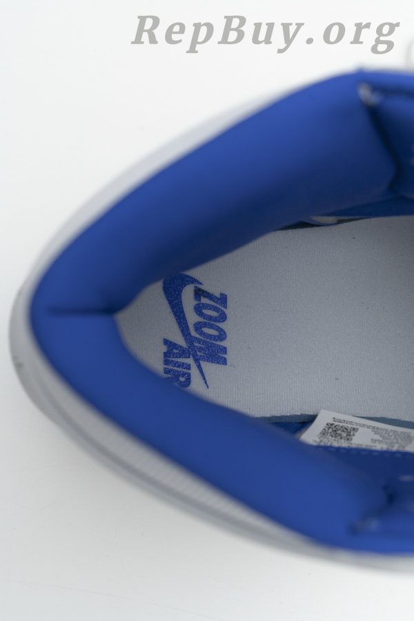 Top Version Air Jordan 1 Retro High Zoom White Racer Blue CK6637-104 - Image 19