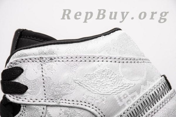 Top Version Edison Chen x Air Jordan 1 Mid SE “Fearless CU2804-100 - Image 11