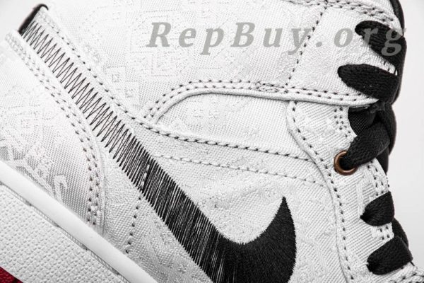 Top Version Edison Chen x Air Jordan 1 Mid SE “Fearless CU2804-100 - Image 13