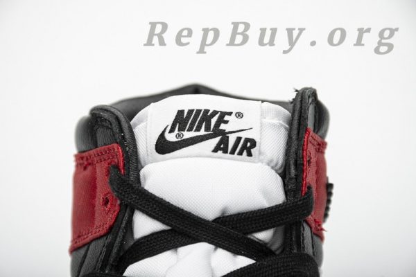 Top Version Air Jordan 1 Retro High Satin Black Toe (W) CD0461-016 - Image 8