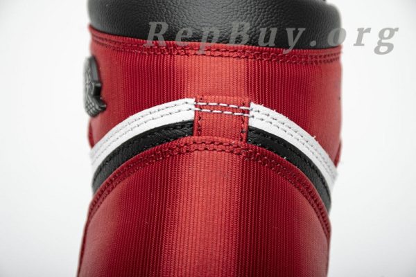 Top Version Air Jordan 1 Retro High Satin Black Toe (W) CD0461-016 - Image 12