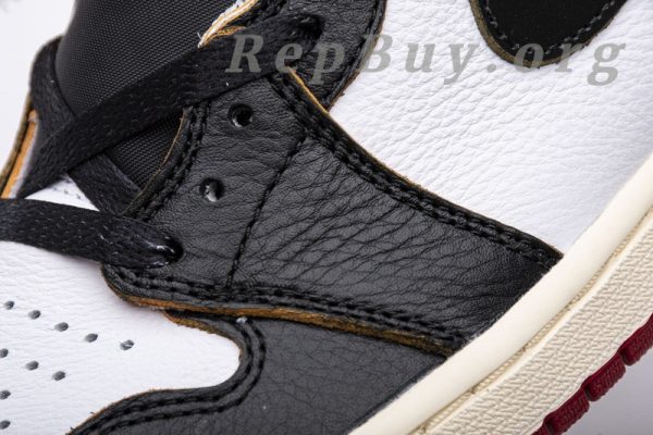 Top Version Union X Air Jordan 1 OG High Retro Black Toe BV1300-106 - Image 10