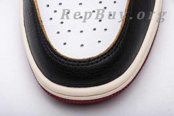 Top Version Union X Air Jordan 1 OG High Retro Black Toe BV1300-106 - Image 8