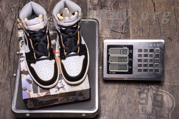 Top Version Union X Air Jordan 1 OG High Retro Black Toe BV1300-106 - Image 23