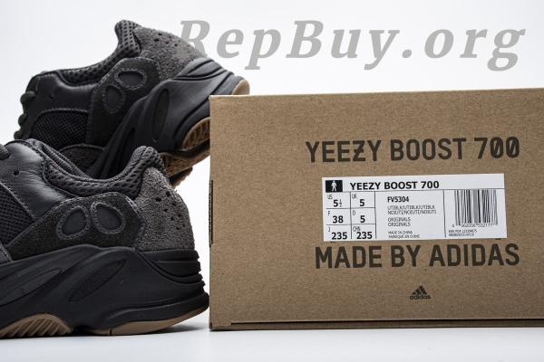 Top Version adidas Yeezy Boost 700 Utility Black FV5304 - Image 17