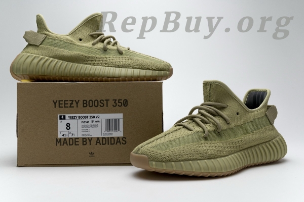 Top Version adidas Yeezy Boost 350 V2 Sulfur FY5346 - 图片 24