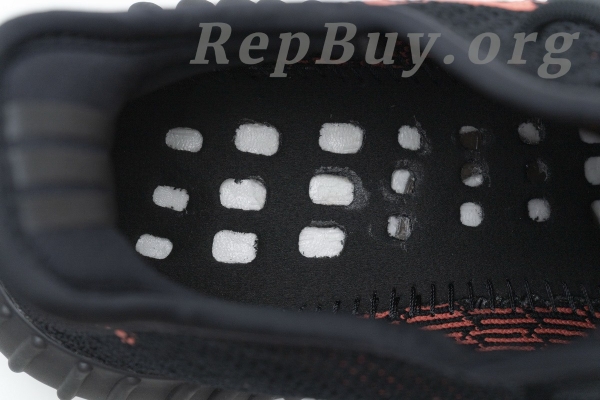 Top Version adidas Yeezy Boost 350 V2 Core Black Red BY9612 - 图片 21