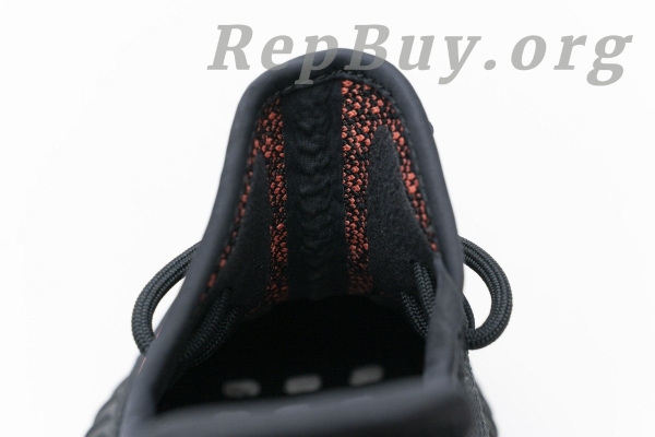 Top Version adidas Yeezy Boost 350 V2 Core Black Red BY9612 - 图片 19