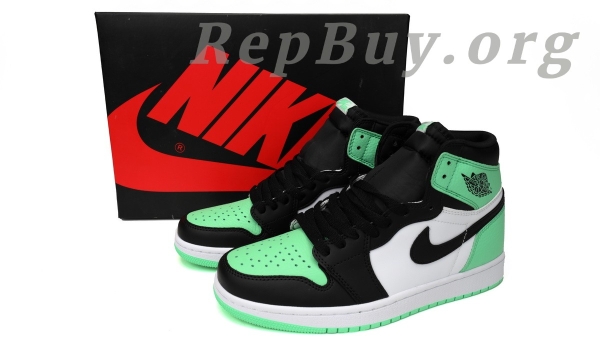 Top Version Air Jordan 1 Retro High OG Green Glow, best replica Air Jordan 1, high quality rep sneakers, perfect copy AJ1 Green Glow, 1:1 replica DZ5485-130, premium replica Jordan shoes, exact copy Air Jordan 1 High OG, flawless rep sneakers, AAA+ replica Jordan 1