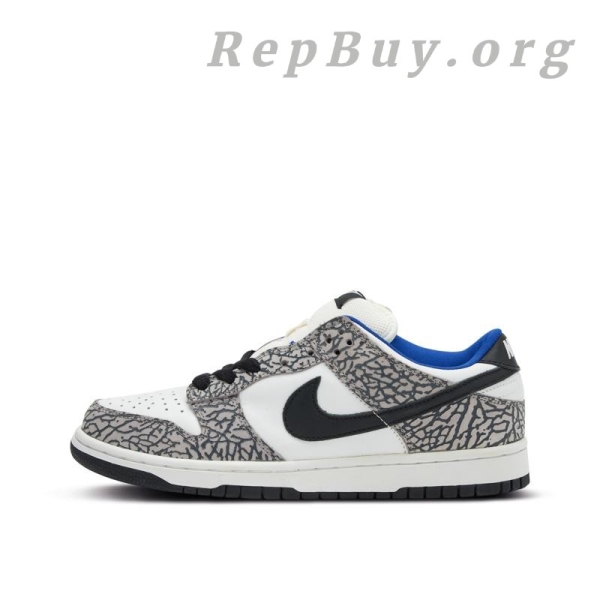 Top Version Nike SB Dunk Low Supreme White Cement 304292-001, best replica Nike SB Dunk, high quality rep sneakers, 1:1 copy Supreme Dunk, premium fake Nike shoes, perfect clone SB Dunk Low, luxury replica sneakers, exact copy Nike Supreme White Cement