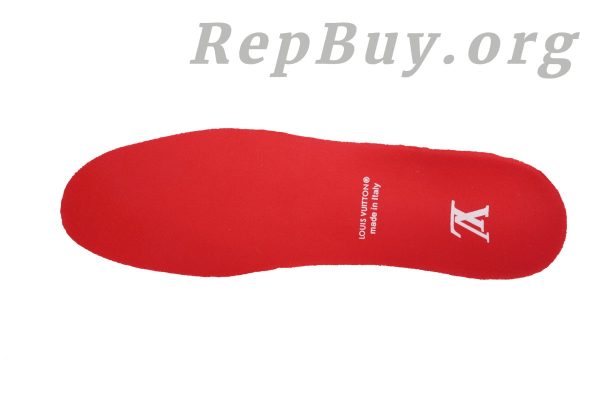 Louis Vuitton LV Trainer Sneaker Rose Red, high quality replica LV Trainer, best copy LV sneakers, 1:1 replica Louis Vuitton shoes, luxury replica sneakers, premium LV Trainer dupes, designer inspired sneakers, Rose Red LV Trainer copy