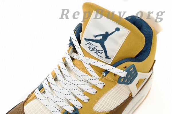 Top Version Air Jordan 4 Retro Cacao Wow FB2214-200 - Image 7