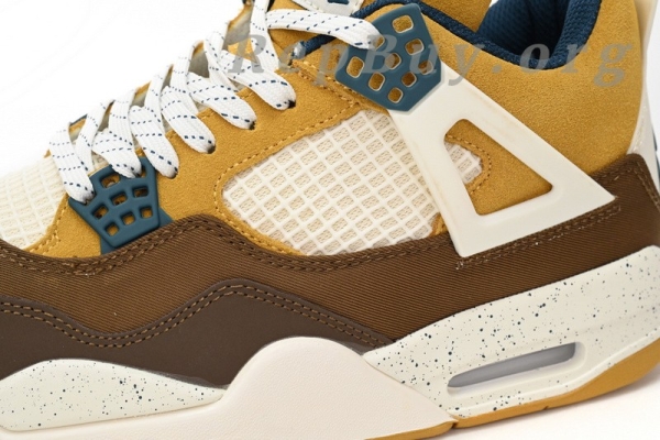 Top Version Air Jordan 4 Retro Cacao Wow FB2214-200 - Image 8