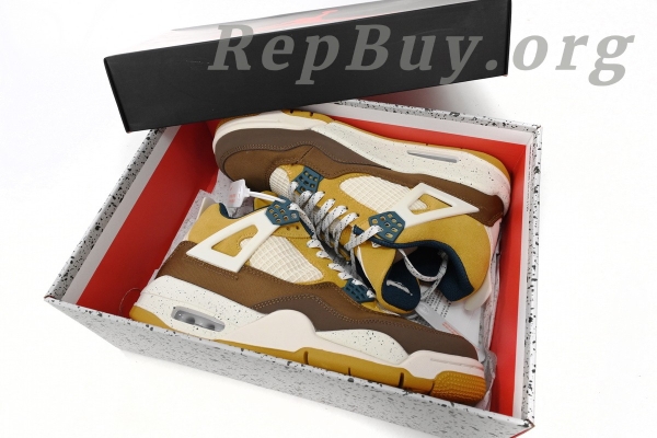 Top Version Air Jordan 4 Retro Cacao Wow FB2214-200 - Image 15