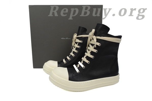 Rick Owens Phlegethon Leather High-Top Sneakers - 图片 10