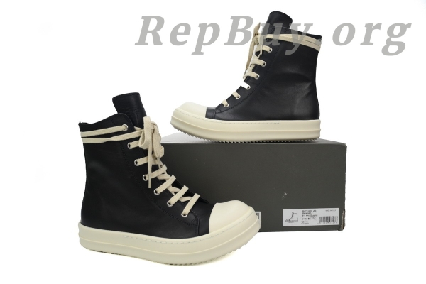 Rick Owens Phlegethon Leather High-Top Sneakers - 图片 11