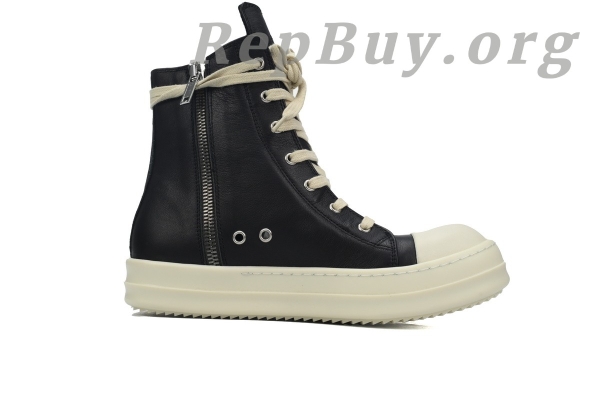 Rick Owens Phlegethon Leather High-Top Sneakers - 图片 2