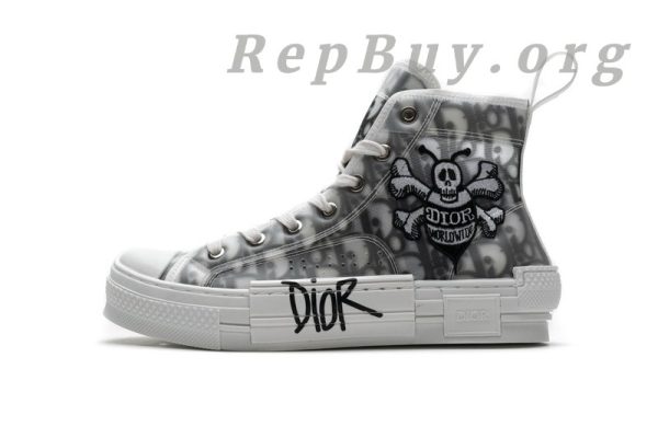 Dior And Shawn B23 High Top Bee Embroidery 3SH118YYO_H960