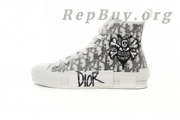 Dior And Shawn B23 High Top Bee Embroidery 3SH118YYO_H960 - 图片 2