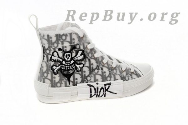 Dior And Shawn B23 High Top Bee Embroidery 3SH118YYO_H960 - 图片 9