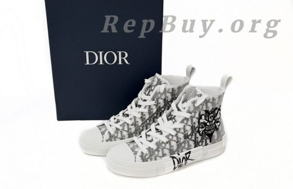Dior And Shawn B23 High Top Bee Embroidery 3SH118YYO_H960 - 图片 15