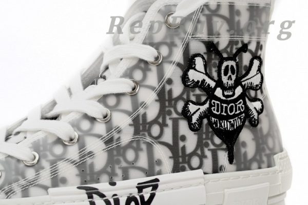 Dior And Shawn B23 High Top Bee Embroidery 3SH118YYO_H960 - 图片 6