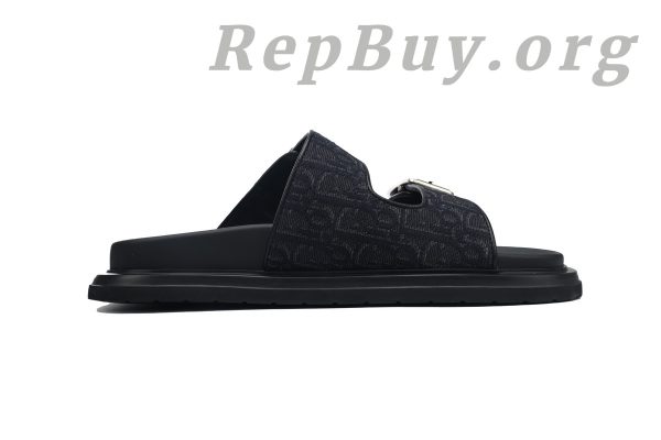 Dior Aqua Sandal replica, high quality Dior Oblique Jacquard sandals, best copy Dior 3SA135ZSA_H969, luxury designer sandals dupes, premium replica black Dior sandals, 1:1 quality Dior Aqua Sandal