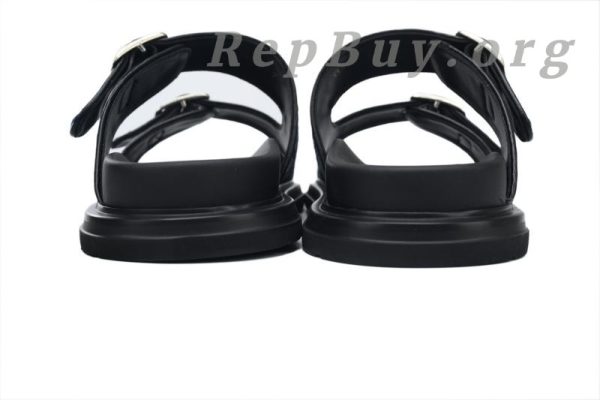 Dior Aqua Sandal Blue Dior Oblique Jacquard 3SA135ZSA_H969 - 图片 3