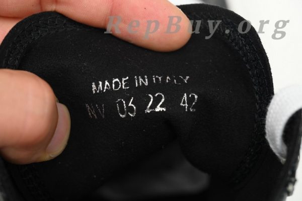 Dior B23 High Top Black CD Diamond 3SN272ZIR 16536 - 图片 8