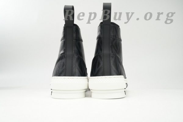Dior B23 High Top Black CD Diamond 3SN272ZIR 16536 - 图片 3