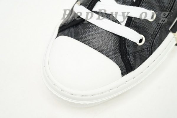 Dior B23 High Top Black CD Diamond 3SN272ZIR 16536 - 图片 6