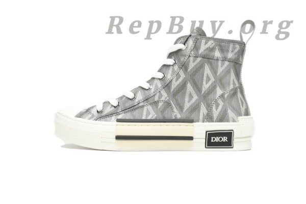 Dior B23 replica, high top sneakers replica, Dior B23 high top gray, best Dior B23 copy, luxury replica sneakers, 1:1 Dior B23, CD Diamond replica, high quality Dior knockoffs, designer shoes replica, Dior B23 3SH118ZPP_H868
