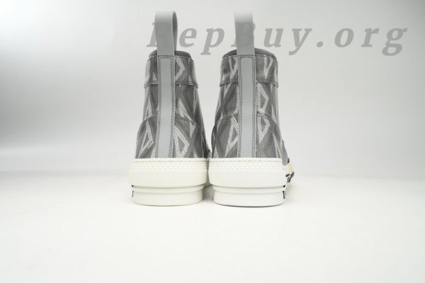 Dior B23 replica, high top sneakers replica, Dior B23 high top gray, best Dior B23 copy, luxury replica sneakers, 1:1 Dior B23, CD Diamond replica, high quality Dior knockoffs, designer shoes replica, Dior B23 3SH118ZPP_H868