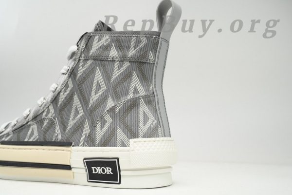 Dior B23 replica, high top sneakers replica, Dior B23 high top gray, best Dior B23 copy, luxury replica sneakers, 1:1 Dior B23, CD Diamond replica, high quality Dior knockoffs, designer shoes replica, Dior B23 3SH118ZPP_H868