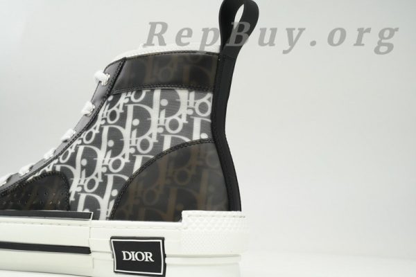 Dior B23 HT Oblique Gaobang Black and White 3SN272ZIR 16536 - 图片 5