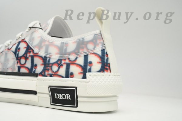 Dior B23 HT Oblique Low Bang Blue Red 3SN272ZIR 16536 - 图片 5