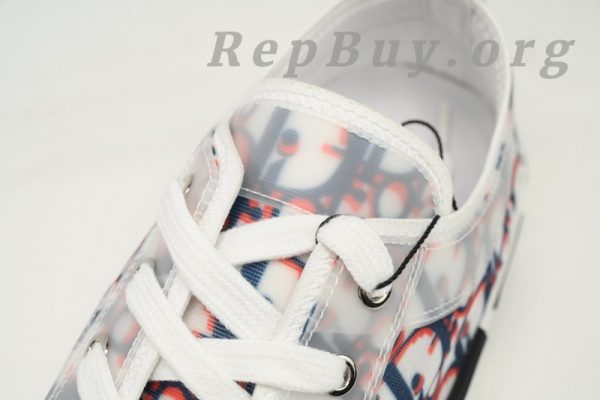 Dior B23 HT Oblique Low Bang Blue Red 3SN272ZIR 16536 - 图片 7