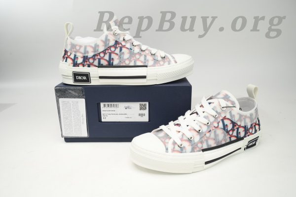 Dior B23 HT Oblique Low Bang Blue Red 3SN272ZIR 16536 - 图片 12