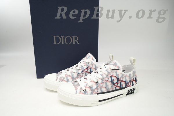 Dior B23 HT Oblique Low Bang Blue Red 3SN272ZIR 16536 - 图片 14