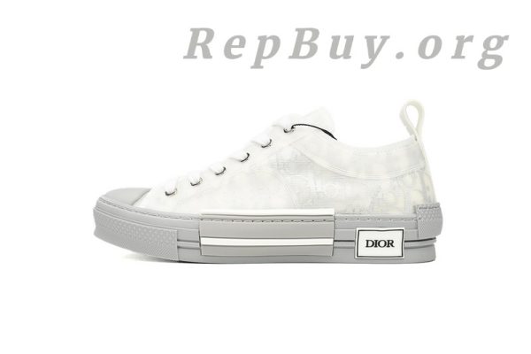 Dior B23 HT Oblique Low Rank Silver Gray 3SN272ZIR 16536