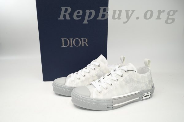 Dior B23 HT Oblique Low Rank Silver Gray 3SN272ZIR 16536 - 图片 14
