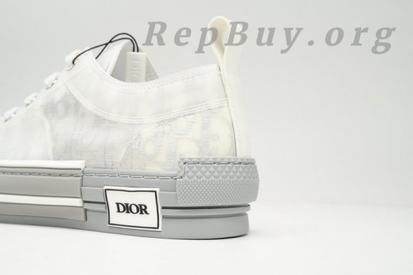 Dior B23 HT Oblique Low Rank Silver Gray 3SN272ZIR 16536 - 图片 5