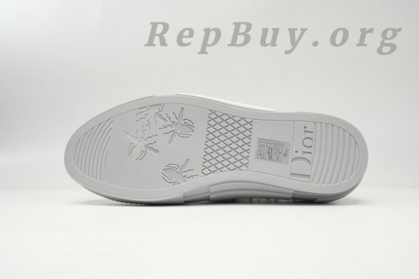 Dior B23 HT Oblique Low Rank Silver Gray 3SN272ZIR 16536 - 图片 4