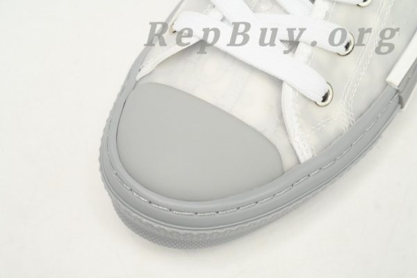 Dior B23 HT Oblique Low Rank Silver Gray 3SN272ZIR 16536 - 图片 6