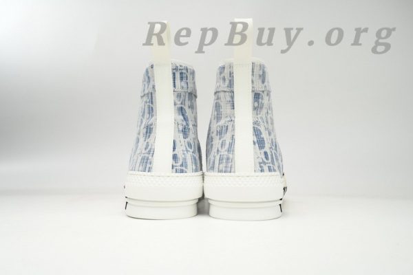 Dior B23 HT Oblique Transparency Electric Embroidered Benim 3SN272ZIR 16536 - 图片 3