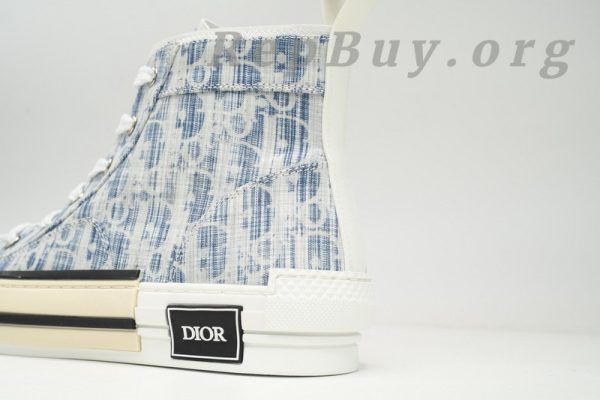 Dior B23 HT Oblique Transparency Electric Embroidered Benim 3SN272ZIR 16536 - 图片 5