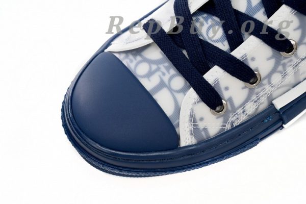 Dior B23 HT Oblique Transparency HIGH T00962H565 White Blue - 图片 6
