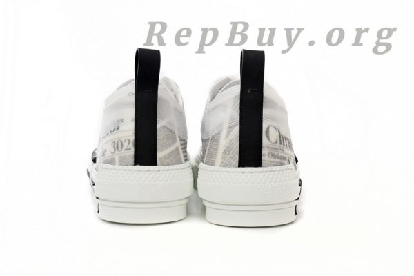 Dior B23 Low Top Daniel Asham Newspaper 3SN249YUO_H069 - 图片 5