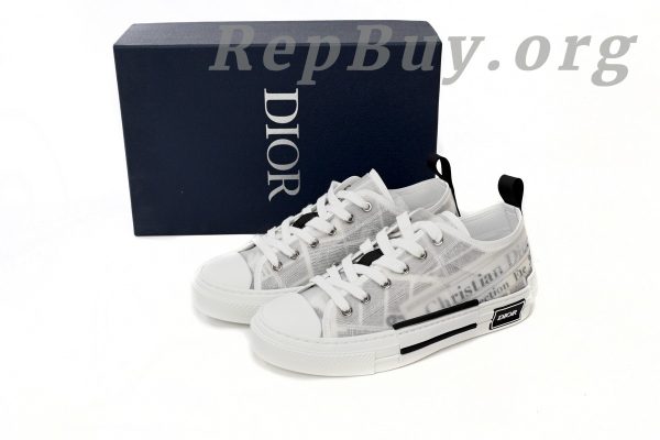 Dior B23 Low Top Daniel Asham Newspaper 3SN249YUO_H069 - 图片 14